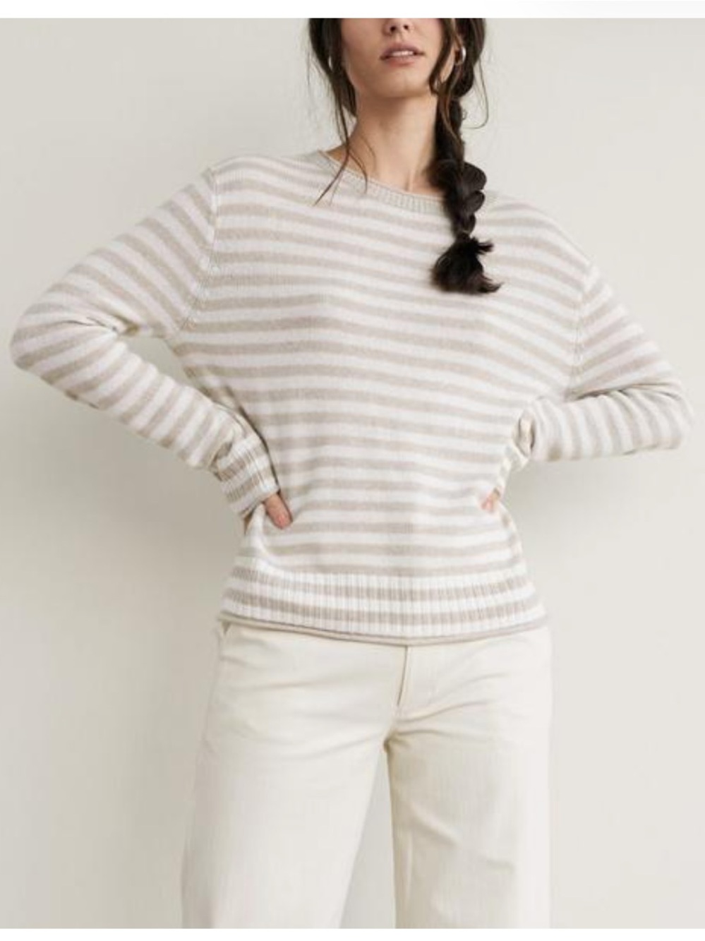 Jenni Kayne Striped Everyday Sweater